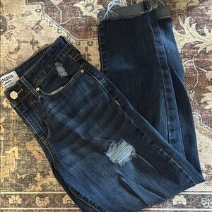 Levi's Women's Distressed Blue Jeans